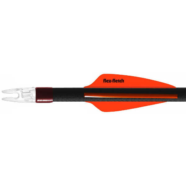 Flex Fletch FFP Vanes Blaze 1.87 in. 100 pk.