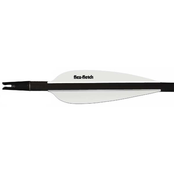 Flex Fletch FFP Vanes White 3.6 in. 100 pk.