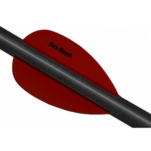 Flex Fletch Flash Vanes Real Red 2 in. 39 pk.