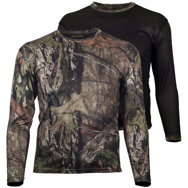 Gamehide Ground Blind Tee Mossy Oak Country/Black Large