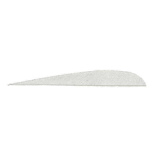 Gateway Parabolic Feathers White 5 in. LW 100 pk.