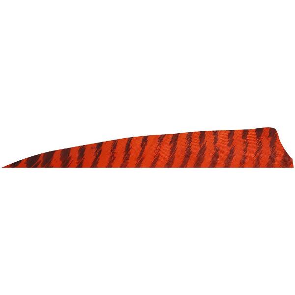Gateway Shield Cut Feathers Barred Red 4 in. RW 100 Pk.