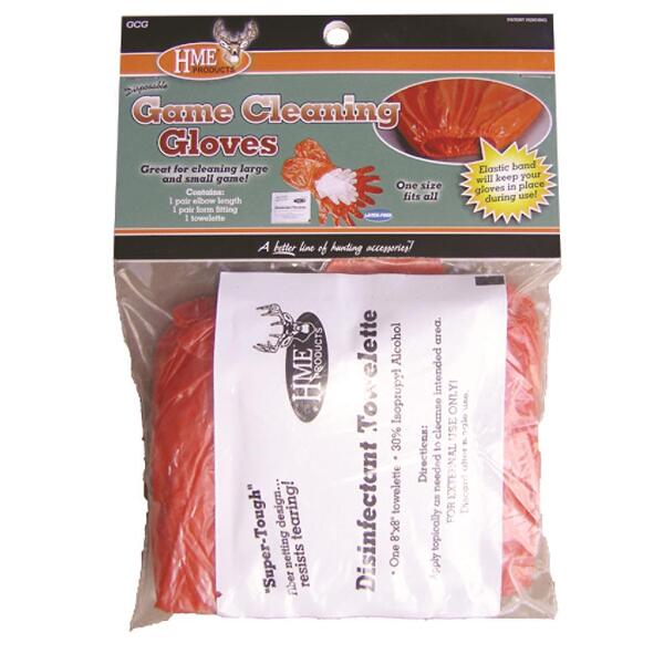 HME Game Cleaning Gloves 1 pr.