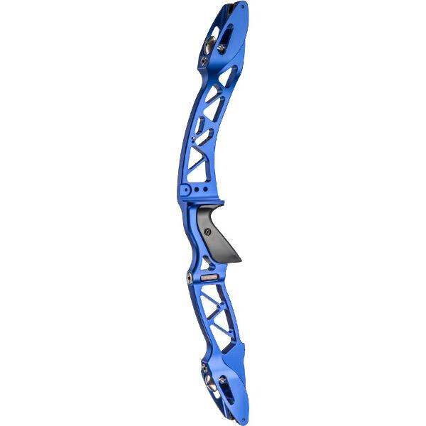 Hoyt Grand Prix Alero Recurve Riser Matte Blue 25 in. RH