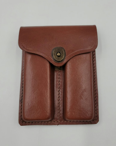 1911 Leather Double Magazine Belt Pouch