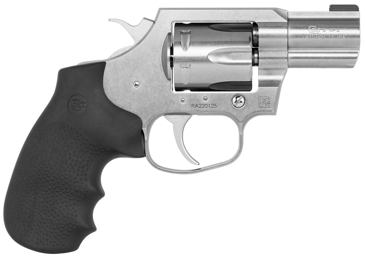 Colt King CobraCarry 357 Magnum Double Action Revolver w/ Hogue Finger Grip - 2" Barrel