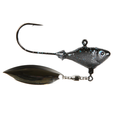 SHL Fish Head Spin 3/8 oz Smokin’ Shad Underspin Jig Head