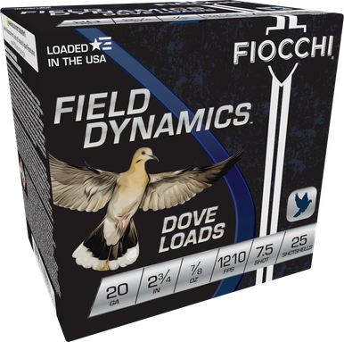 Fiocchi Field Dynamics 20g 2-3/4" 7/8 7.5
