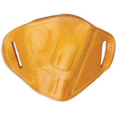 Bulldog Cases Medium Right Hand 1911/Browning HP/Kahr P45 Holster, Tan - MLT-M