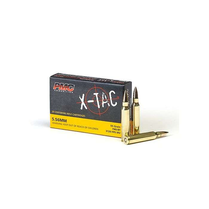 PMC X-TAC 5.56 55GR FMJBT