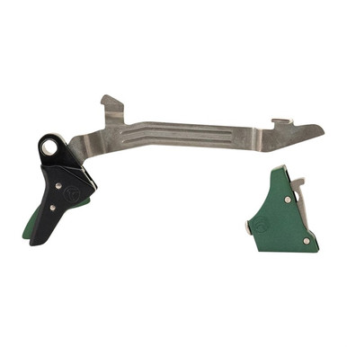 Timney Alpha Trigger for Glock Gen 3/4 (Glock 17/19/34) — 3 lb, Green
