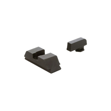Ameriglo Range Sight Set Serrated for Glock 9mm G1-4/Glock 10mm.45 ACP
