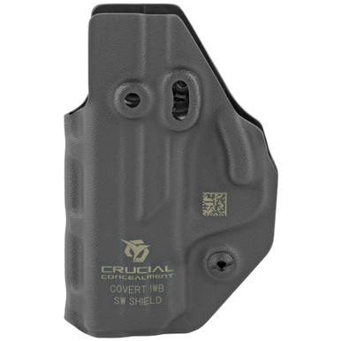 Crucial Concealment IWB Holster for S&W Shield — Ambidextrous, Black