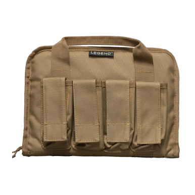 Legend Pegasus Tactical Pistol Case — Dark Earth