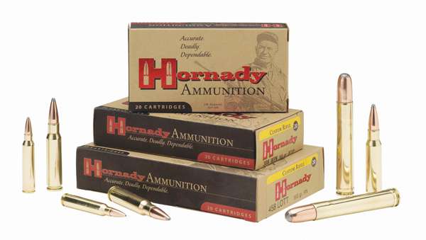 Hornady Custom 358 Win 200 gr InterLock Spire Point 20 Bx/ 10 Cs