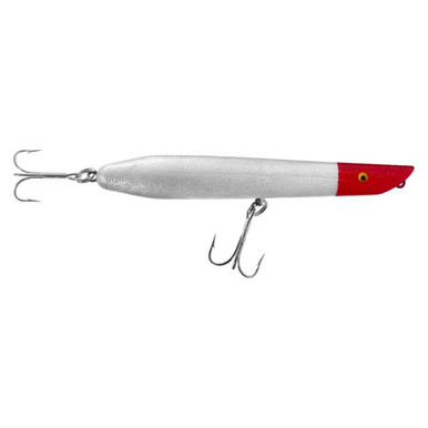 Cordell Pencil Popper Topwater Fishing Lure – Pearl Red Head