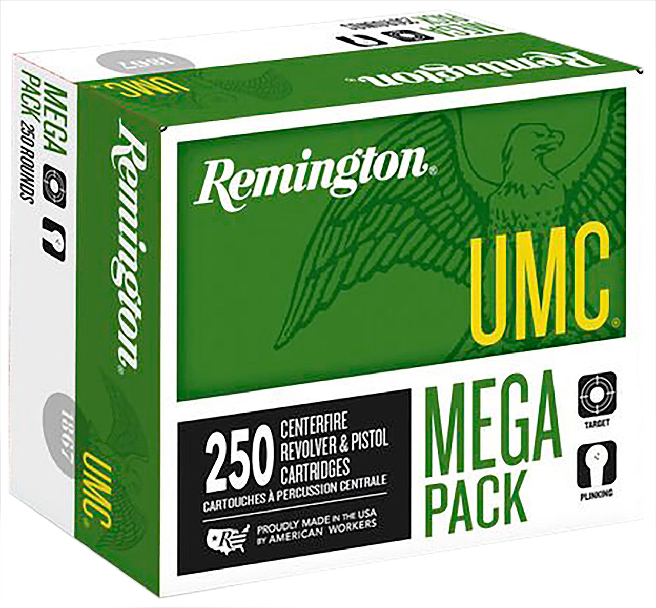 Remington Ammunition UMC Mega Pack 40 S&W 165 gr Full Metal Jacket 250 Per Box