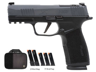 Sig Sauer P365X Macro 9mm 3.7" 17rd Pistol w/ TacPro Package, Gray