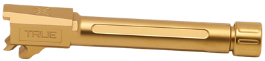 True Precision Barrel P365 Fuse TiN Gold Threaded