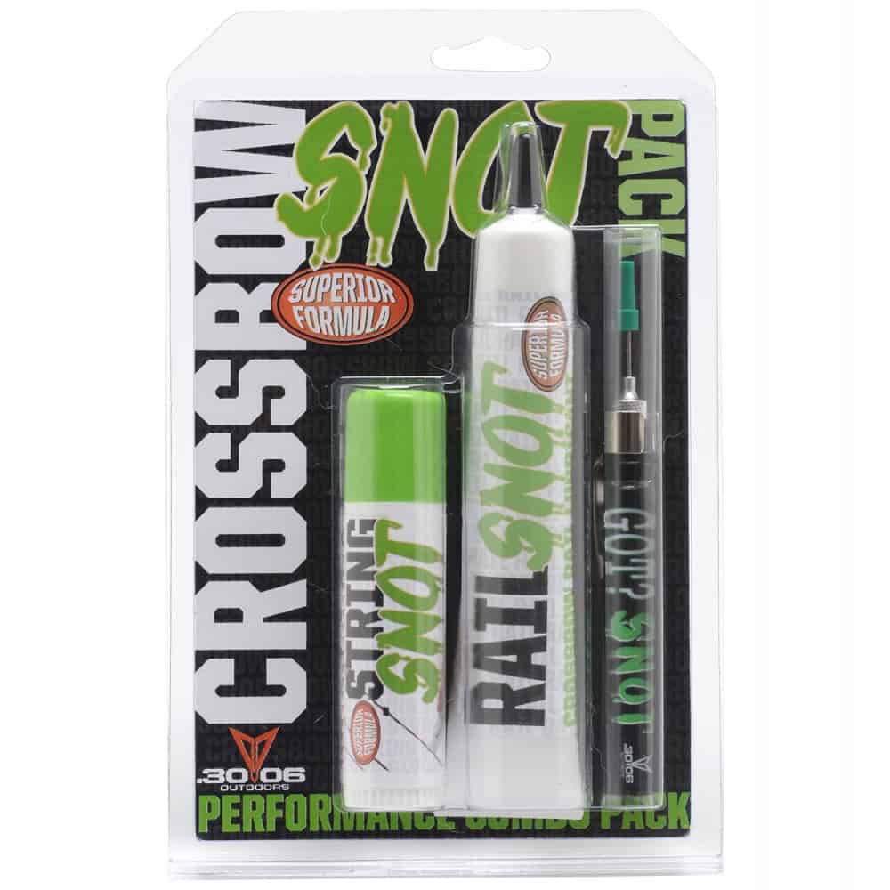 30-06 Outdoors Snot Lube 3 Pack for Crossbows (String Wax, Rail Lube, Oiler Pen) XS3P-1