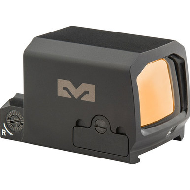 Meprolight MPO Pro-F Circle Dot Reticle — RMR Footprint Red Dot Sight, Black