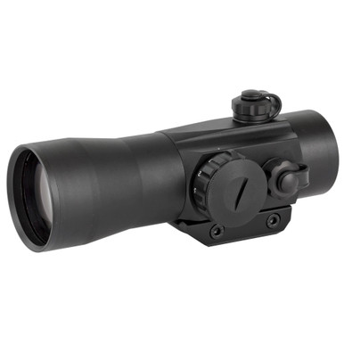 Truglo Tru-Tec Magnified Rifle Red Dot — 2.5 MOA, 2x42mm, Black