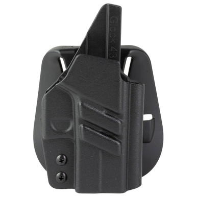 1791 Gunleather Tactical Kydex IWB Holster — Black, for Glock 43X MOS, Right-Hand