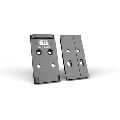 C&H Precision Optic Plate — Holosun 407K / 507K for Glock MOS