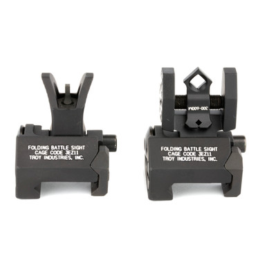 Troy Battle Sight Micro Front/Rear Dioptric Black
