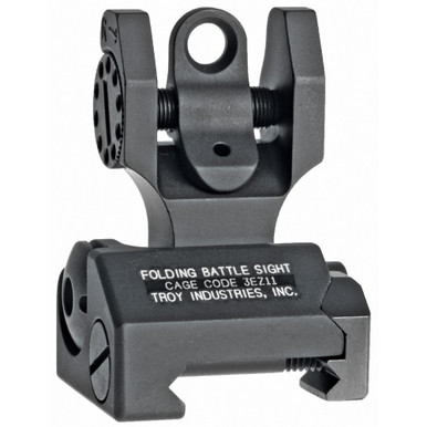 Troy Folding Rear Battle Sight Black
