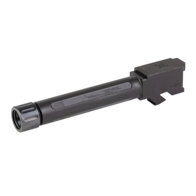 True Precision Threaded 9mm Barrel for Ruger RXM — Black Nitride