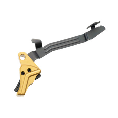 Tyrant Designs ITTS for Glock 43X — Gold/Black