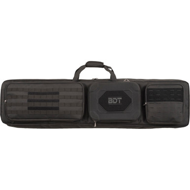 Bulldog Double Suppressor Rifle Bag 52" Black