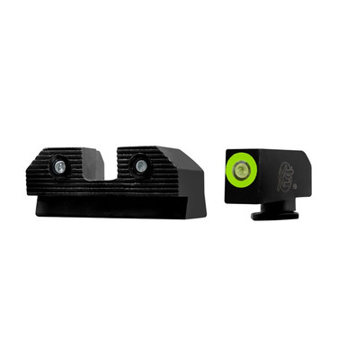 XS Sights R3D 2.0 Standard Height Night Sights for Glock 20/30S/41 Green