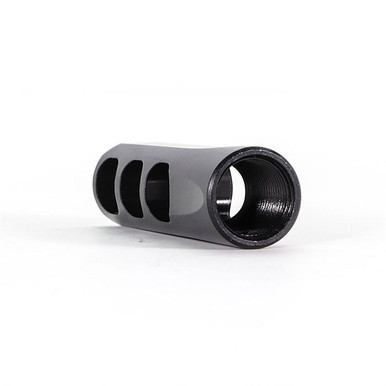 Slim 5.56 NATO 3-Port Muzzle Brake .620 1/2"-28 Threads Black