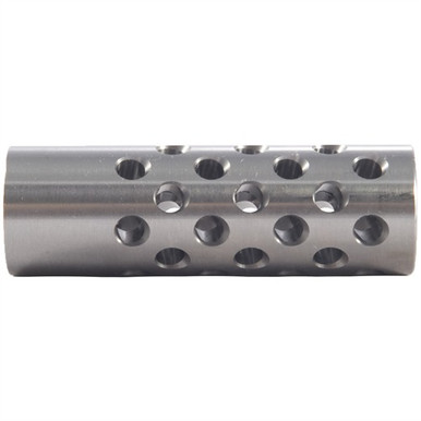 #3 Muzzle Brake 22 Caliber 5/8-24 SS Silver