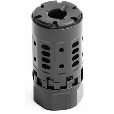 PYRO 2.0 Muzzle Brake W/SD500 Booster & .45 Cal Front Cap