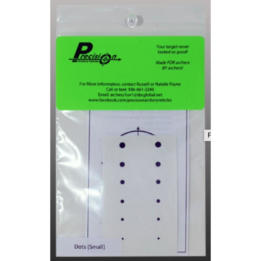 Precision Archery Reticles - Scope Dots