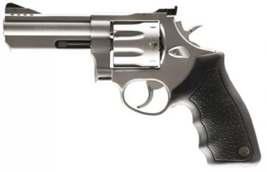 Taurus 608 Stainless 4" 357 Magnum Revolver - 8 Rounds, 4" Barrel, Polymer Grips, Stainless/Silver, 3-Dot Sights