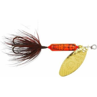Yakima Bait Original Rooster Tail 1/16 oz Inline Spinner – Crawdad Color