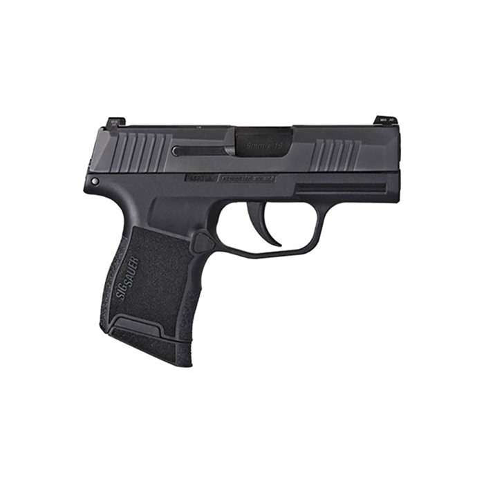 Sig Sauer 3659BXR3 P3659mm Luger 3.10 10+1 Black Nitron Black Polymer Grip