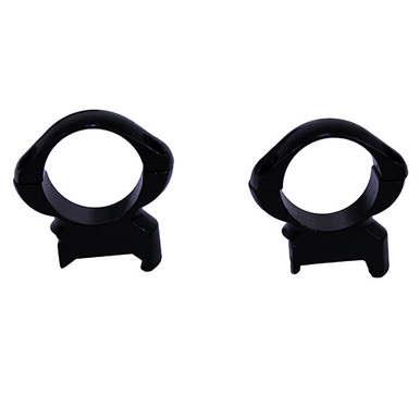 Weaver Grand Slam LeverLok Picatinny Compatible High 1" Scope Rings, Black