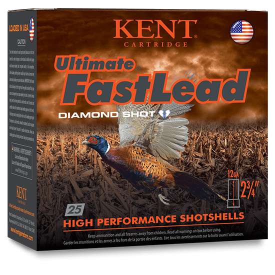 KENT CARTRIDGE ULTIMATE FAST LEAD 16 GAUGE 2.75″ 1 OZ 5 SHOT 25 BX/ 10 CS