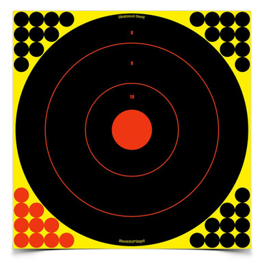 Birchwood Casey Shoot-N-C 17.25 Inch Bullseye Targets 5-Pack