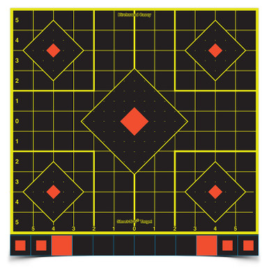 Birchwood Casey Shoot-N-C See 12 Inch Sight-In Targets 5-Pack