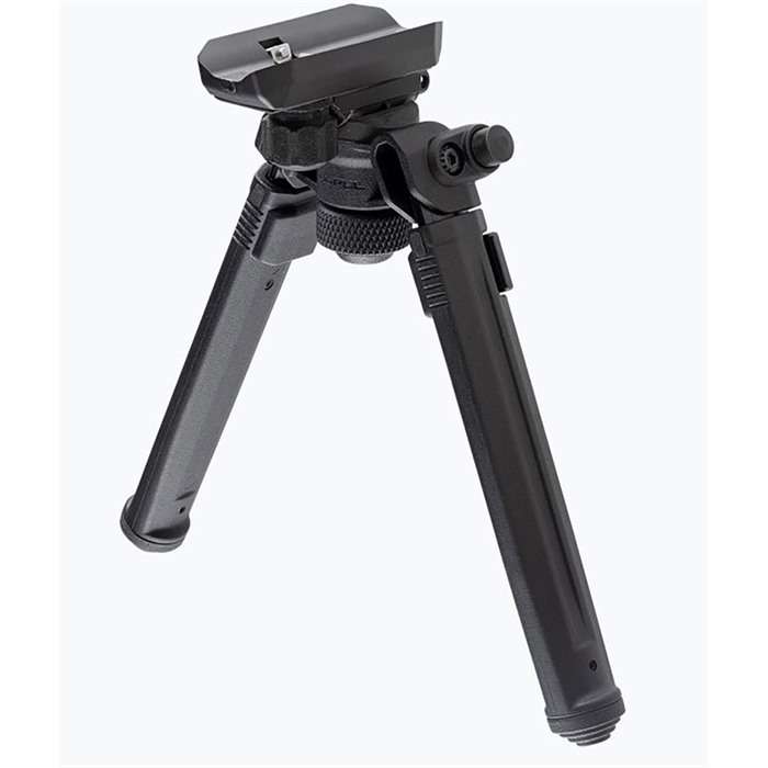 Magpul Industries, Adjustable Bipod, w/ Sling Stud Quick Detach Mount, Black