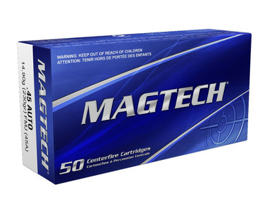Magtech .45 Auto 230 Grain FMJ Ammunition, 50 Rounds