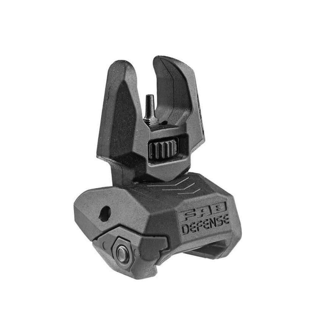 FAB DEFENSE FX-FBS FRONT BACK-UP SIGHT AR-15/M4/M16 BLACK FOLDING