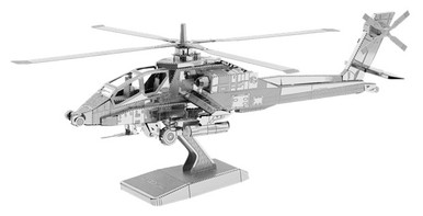 3D Metal Kits - AH-64 Apache Boeing helicopter