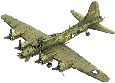 3D Metal Kits - B-17 Flying Fortress - COLOR